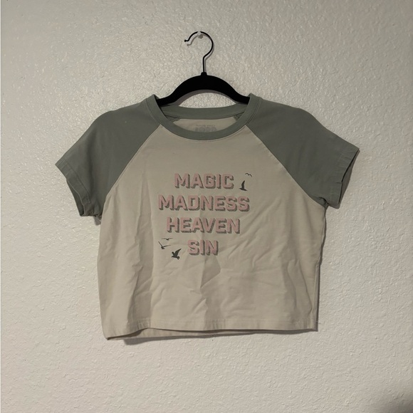 Taylor Swift Tops - Taylor Swift 1989 Gray and Cream Baby Tee
